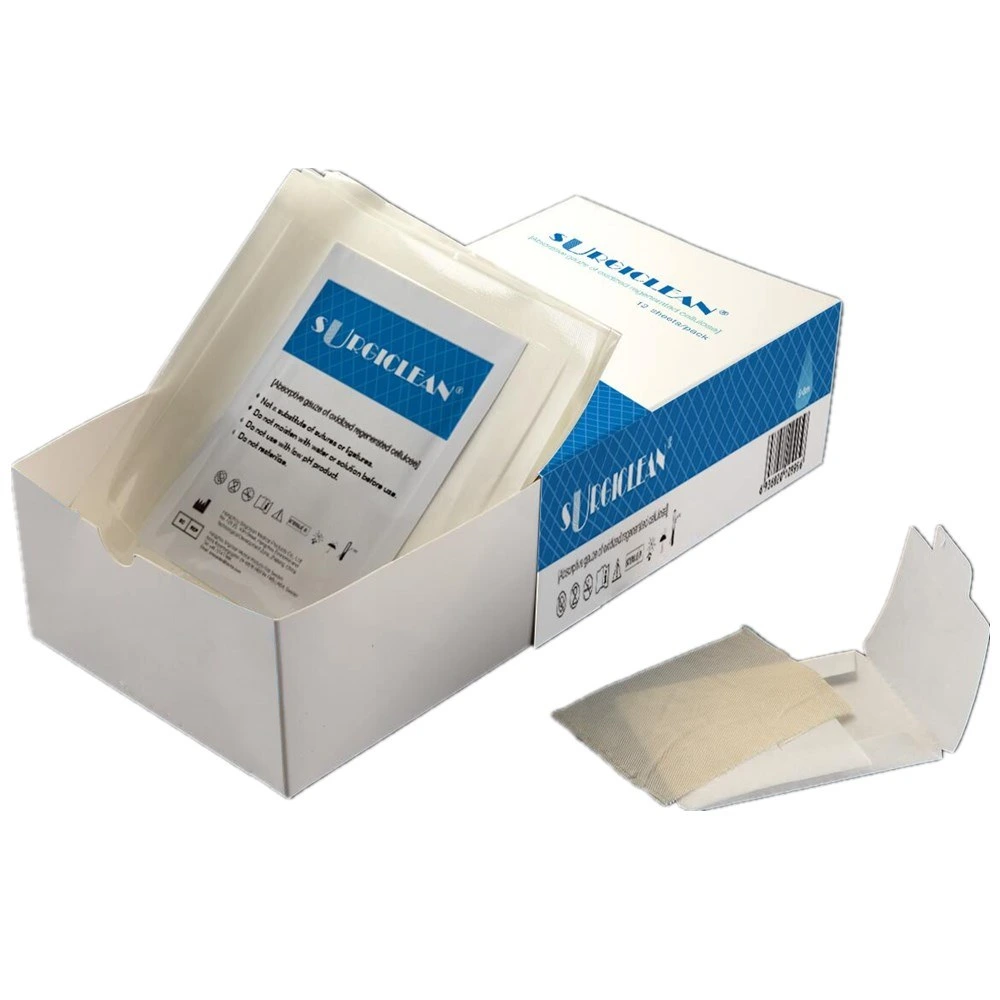 Surgiclean Gauze Hemostatic Gauze and Dressings to Control Bleeding Free Samples Available